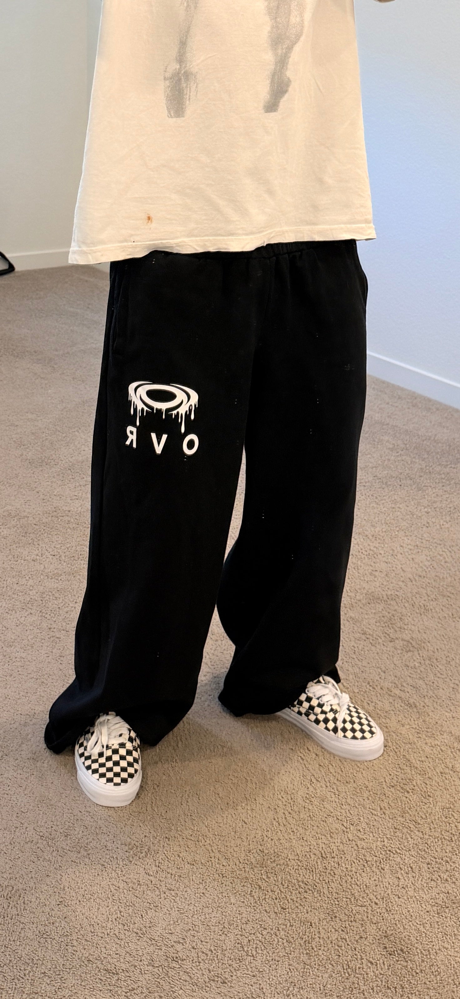 Double-Baggy Sweat (Black)