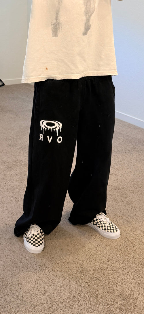 Double-Baggy Sweat (Black)
